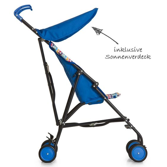 Hauck Buggy Sun Plus - Disney - Mickey Geo Blue