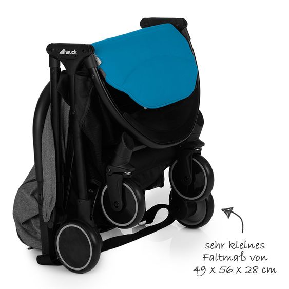 Hauck Buggy Swift - Melange Grey Azure