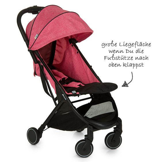Hauck Buggy Swift - Melange Rose Caviar