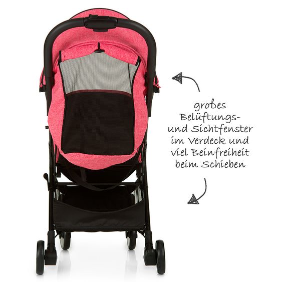 Hauck Buggy Swift - Melange Rose Caviar