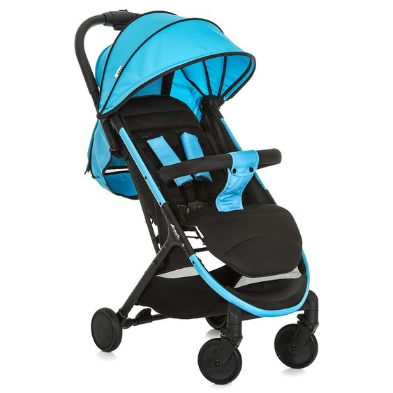 Hauck Buggy Swift Plus inkl. Schutzbügel - Neon Blue Caviar