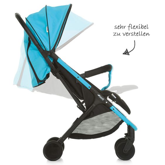 Hauck Buggy Swift Plus inkl. Schutzbügel - Neon Blue Caviar