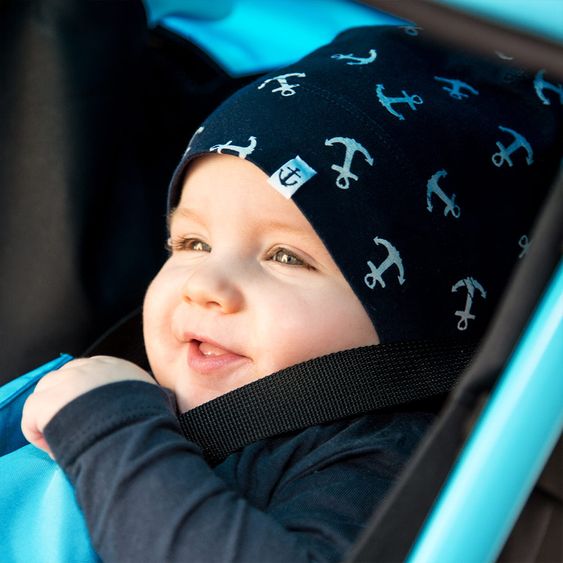 Hauck Buggy Swift Plus inkl. Schutzbügel - Neon Blue Caviar