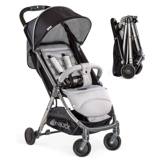 Hauck Buggy Swift Plus - Silver Charcoal