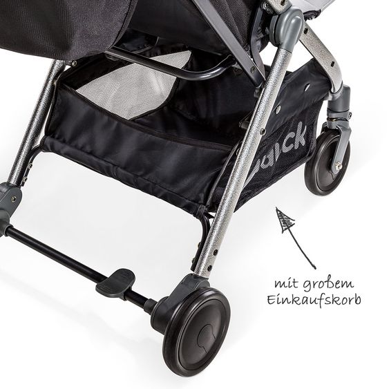 Hauck Buggy Swift Plus - Silver Charcoal