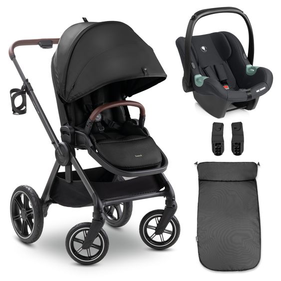 Hauck Set Passeggino Leggero Travel Comfort N Care & Tulip - Nero