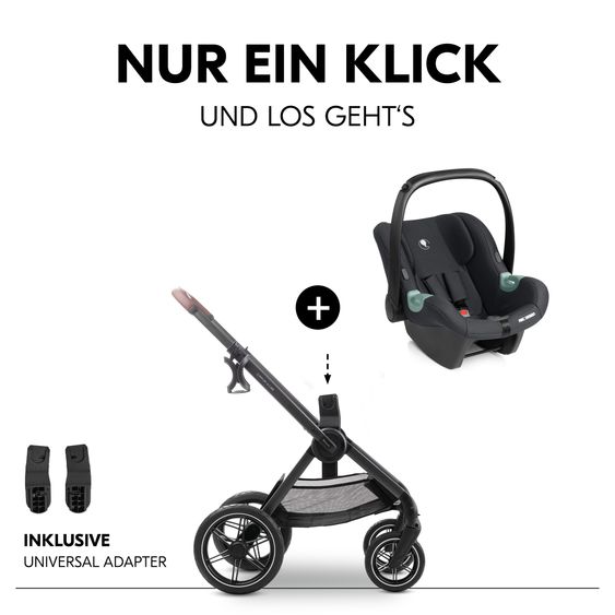 Hauck Set Passeggino Leggero Travel Comfort N Care & Tulip - Oliva