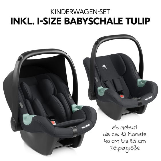 Hauck Set Passeggino Leggero Travel Comfort N Care & Tulip - Oliva