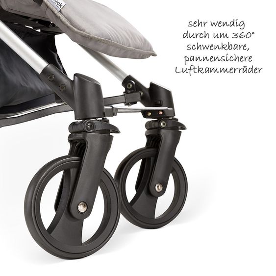Hauck Buggy Vegas (bis 25 kg) - Charcoal