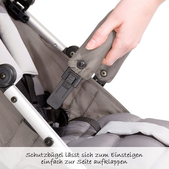 Hauck Buggy Vegas (bis 25 kg) - Charcoal