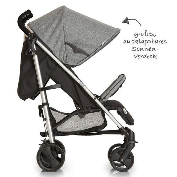 Hauck Buggy Vegas - Melange Grey