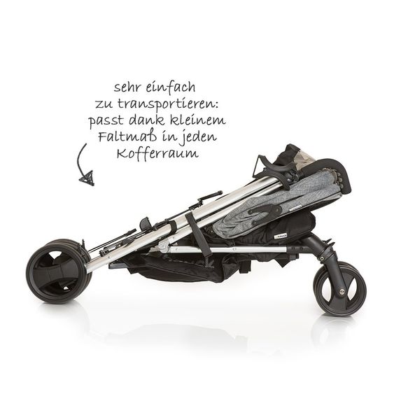Hauck Buggy Vegas - Melange Grey