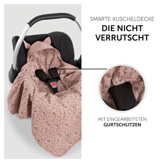 Hauck Einschlagdecke / Kuscheldecke Snuggle N Dream - Disney - Bambi Rose