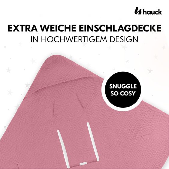 Hauck Blanket / Snuggle Snuggle So Cosy - Berry