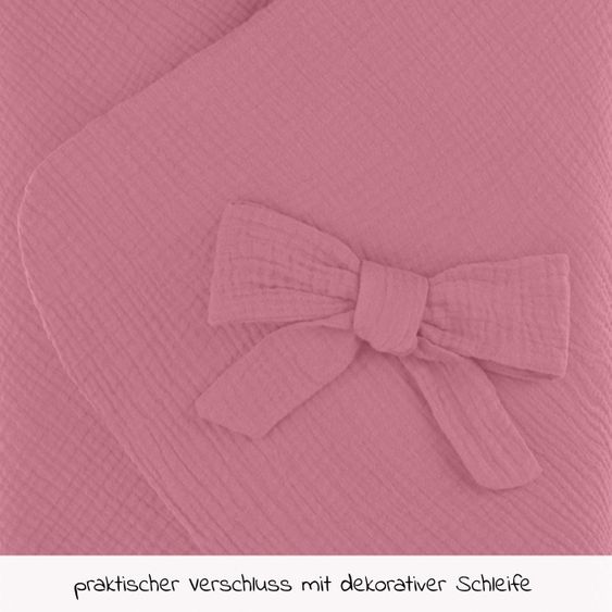 Hauck Einschlagdecke / Kuscheldecke Snuggle So Cosy - Berry