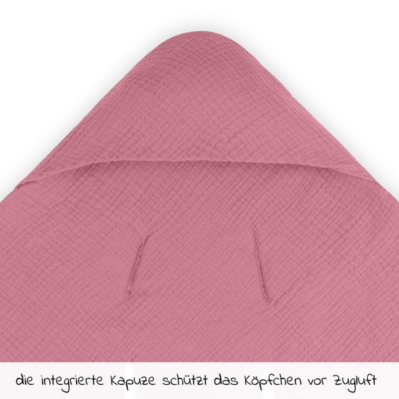 Hauck Einschlagdecke / Kuscheldecke Snuggle So Cosy - Berry