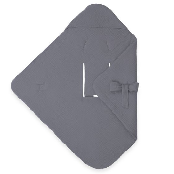 Hauck Einschlagdecke / Kuscheldecke Snuggle So Cosy - Stone