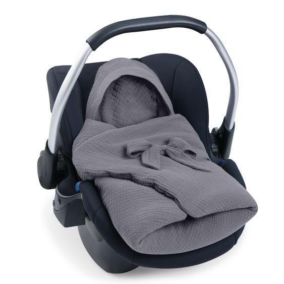 Hauck Einschlagdecke / Kuscheldecke Snuggle So Cosy - Stone