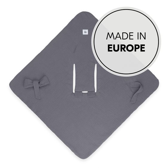 Hauck Einschlagdecke / Kuscheldecke Snuggle So Cosy - Stone