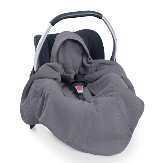 Hauck Einschlagdecke / Kuscheldecke Snuggle So Cosy - Stone