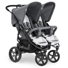 Sibling stroller Roadster Duo SLX - Grey Silver