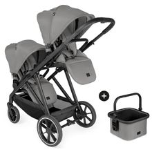 Geschwister- & Zwillingskinderwagen Grow N Care Twin Set - Dark Grey