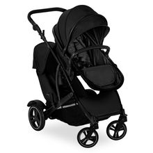 Geschwisterwagen Duett 4 - Black