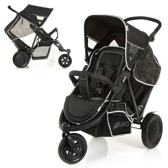 Hauck Passeggino Freerider Sibling - Nero