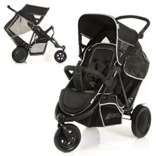 Geschwisterwagen Freerider - Black