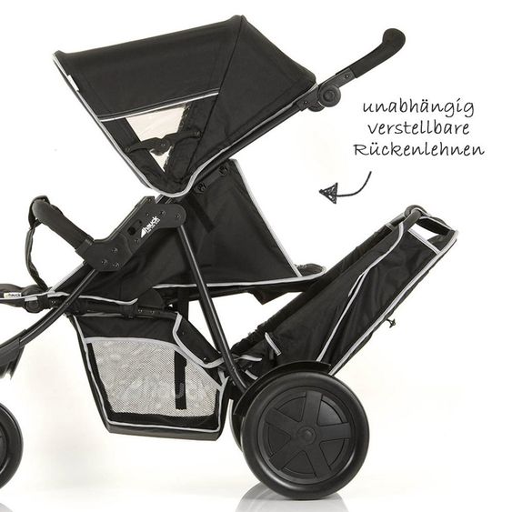 Hauck Passeggino Freerider Sibling - Nero