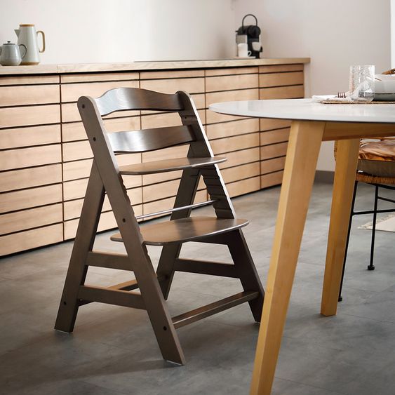 Hauck Hochstuhl Alpha Plus - Charcoal