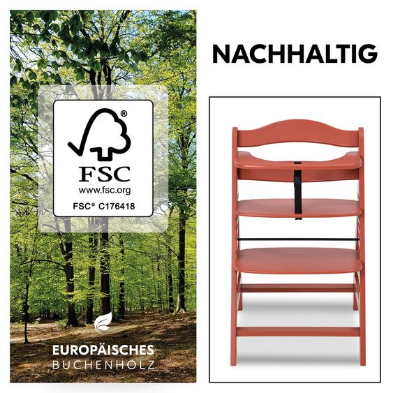 Hauck Hochstuhl Alpha Plus - Cork