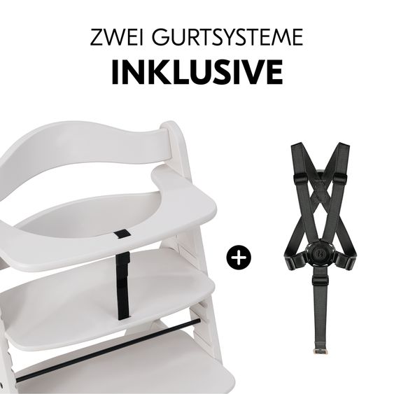 Hauck High chair Alpha Plus - Cream