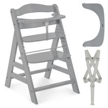 Alpha Plus High Chair - Grey