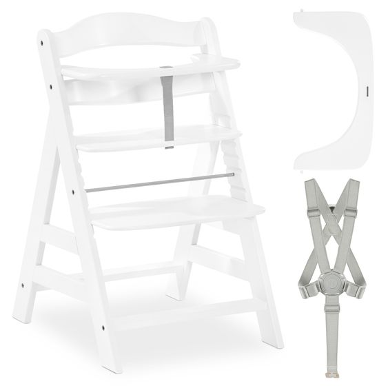 Hauck Hochstuhl Alpha Plus - White