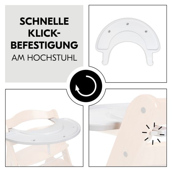 Hauck Hochstuhl Alpha Start N Grow Set