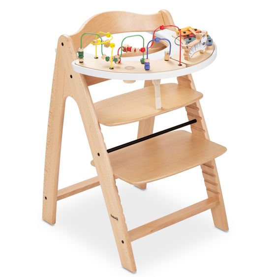 Hauck Hochstuhl Arketa inkl. Play Tray Basis - Beech
