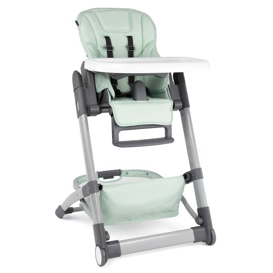 Hauck High Chair & Baby Lounger From Birth - Grow Up Newborn Set - Mint