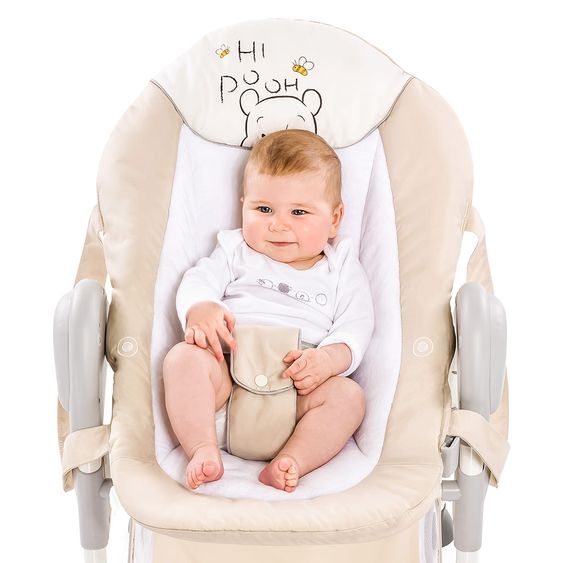 Hauck Hochstuhl & Babyliege ab Geburt - Sit'n Relax Newborn Set - Pooh Cuddles