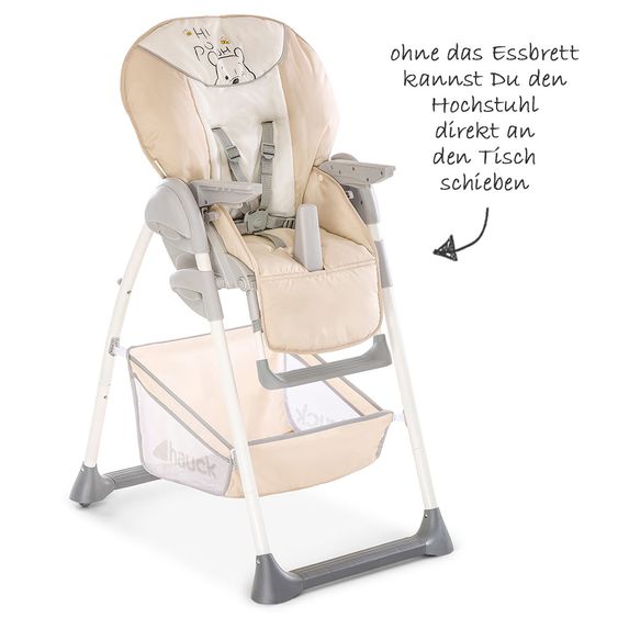 Hauck Hochstuhl & Babyliege ab Geburt - Sit'n Relax Newborn Set - Pooh Cuddles
