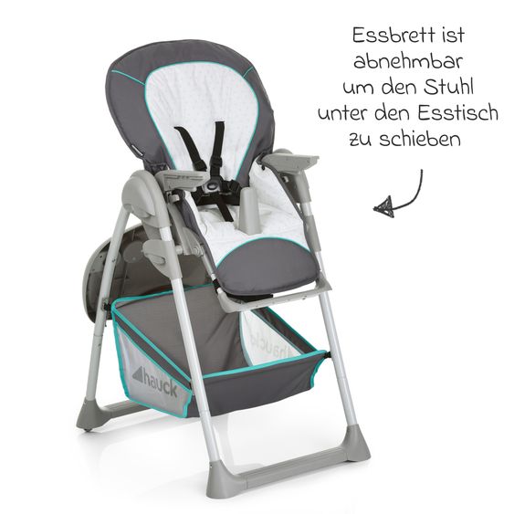 Hauck Hochstuhl & Babyliege Sit'n Relax - Hearts