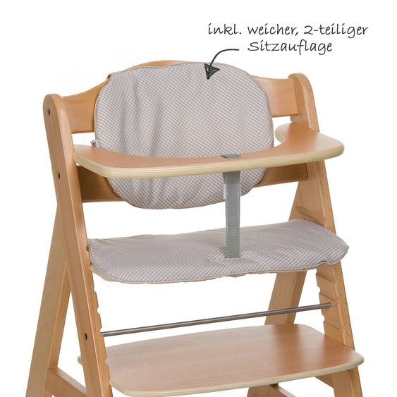 Hauck Hochstuhl Beta Plus - Natur