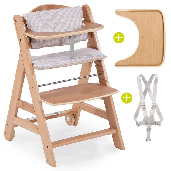 Hauck Hochstuhl Beta Plus - Natur Check