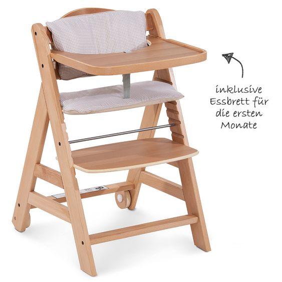 Hauck Hochstuhl Beta Plus - Natur Check