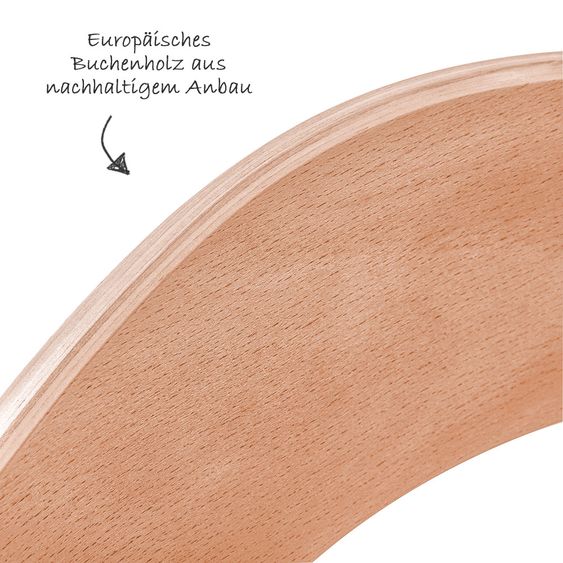 Hauck Hochstuhl Beta Plus - Natur Check