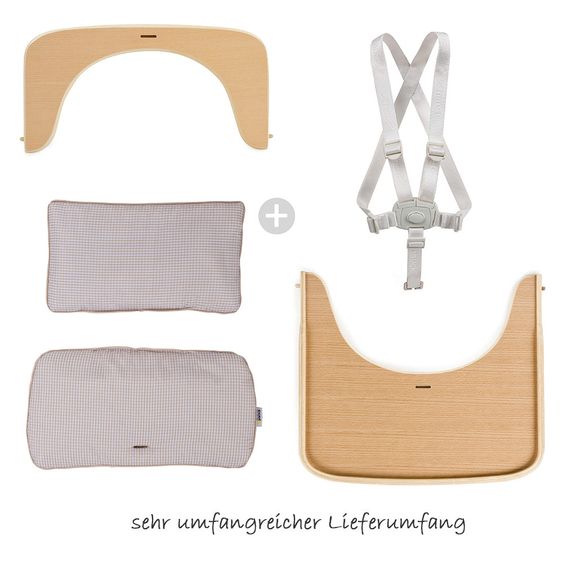 Hauck Hochstuhl Beta Plus - Natur Check