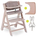 High Chair Beta Plus - Whitewashed Dots