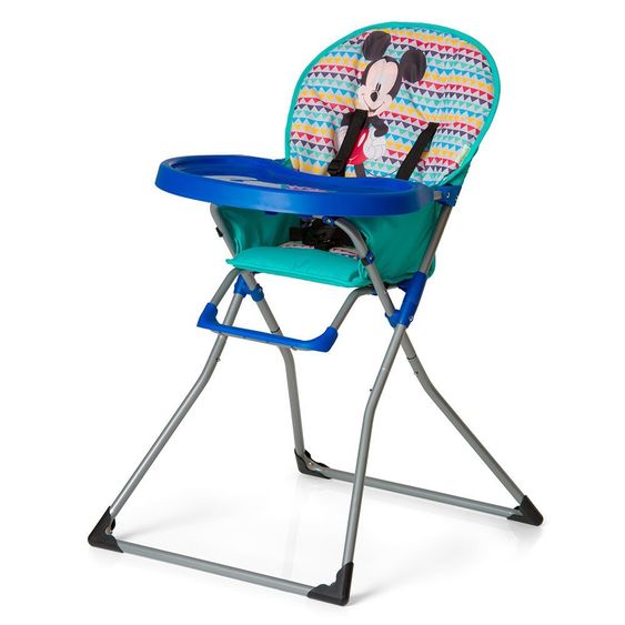 Hauck Hochstuhl Mac Baby - Disney - Mickey Geo Blue