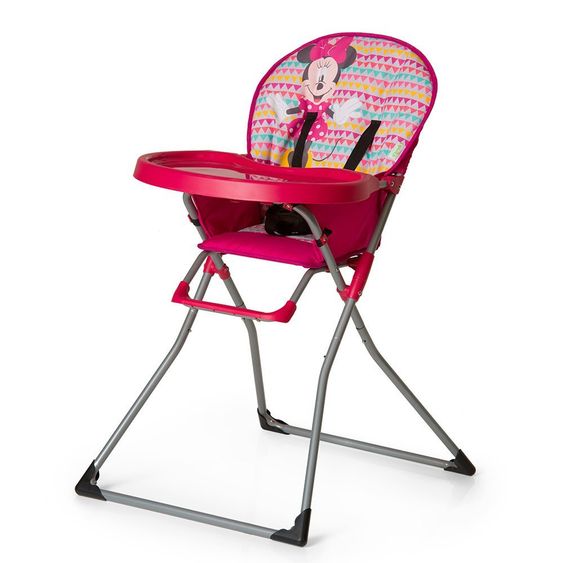 Hauck Hochstuhl Mac Baby - Disney - Minnie Geo Pink