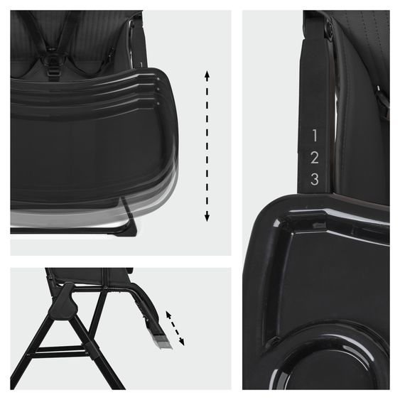 Hauck Hochstuhl Sit N Go - Black